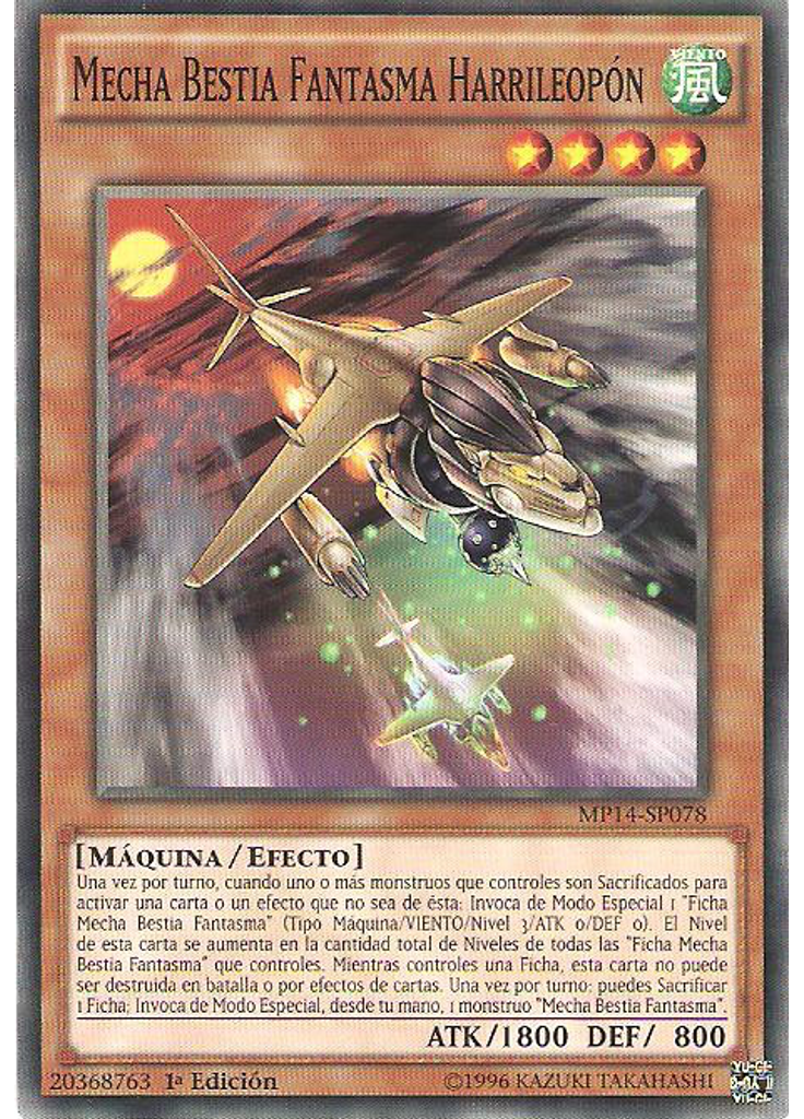 Mecha Bestia Fantasma Harrileopón