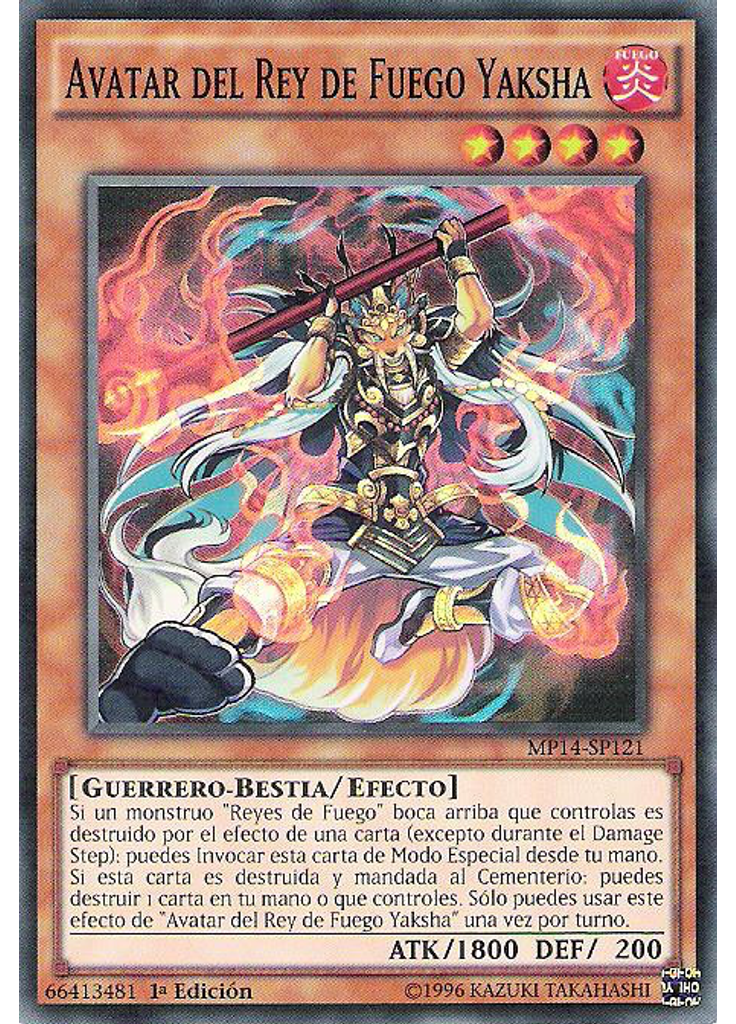 Avatar del Rey de Fuego Yaksha