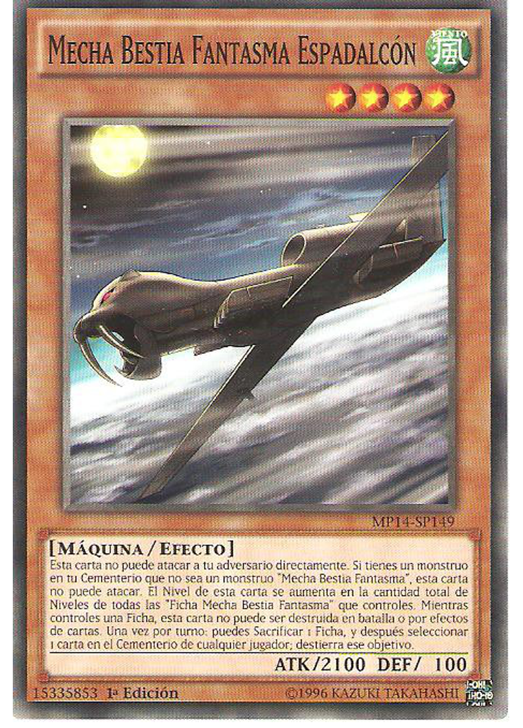 Mecha Bestia Fantasma Espadalcón