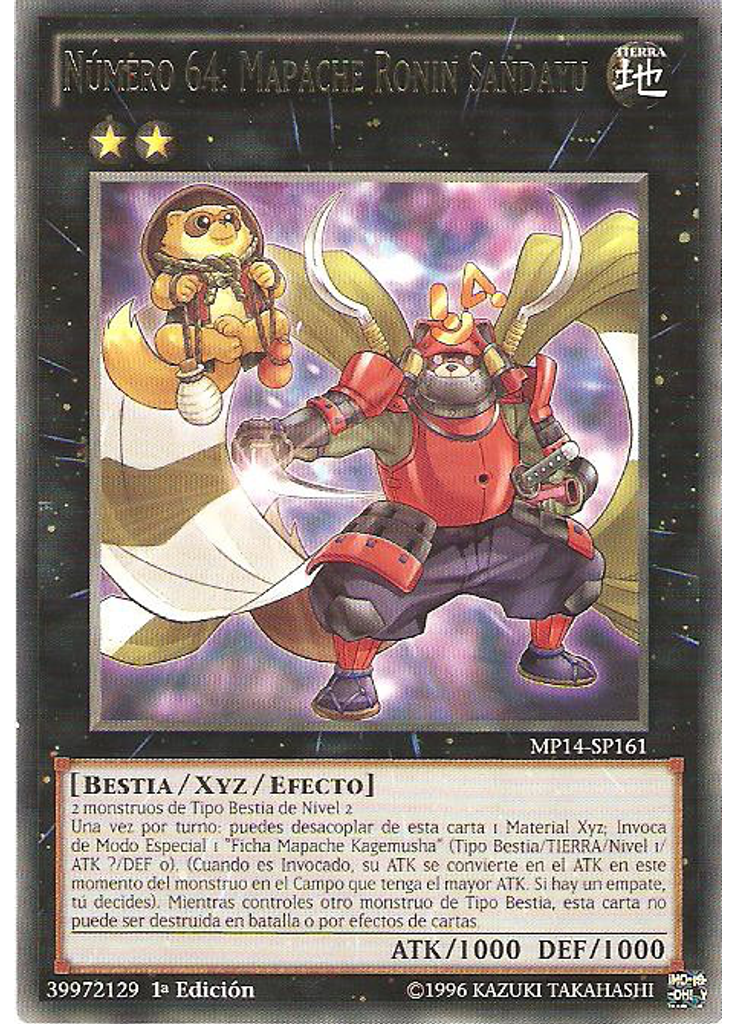 Número 64: Mapache Ronin Sandayu