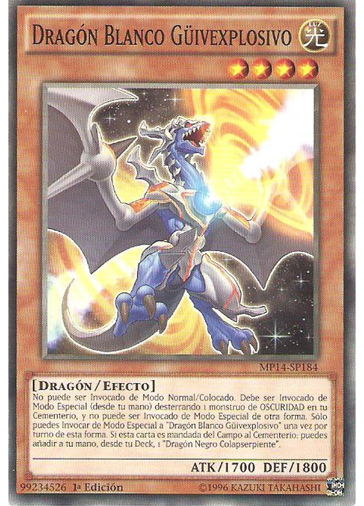 Dragón Blanco Güivexplosivo