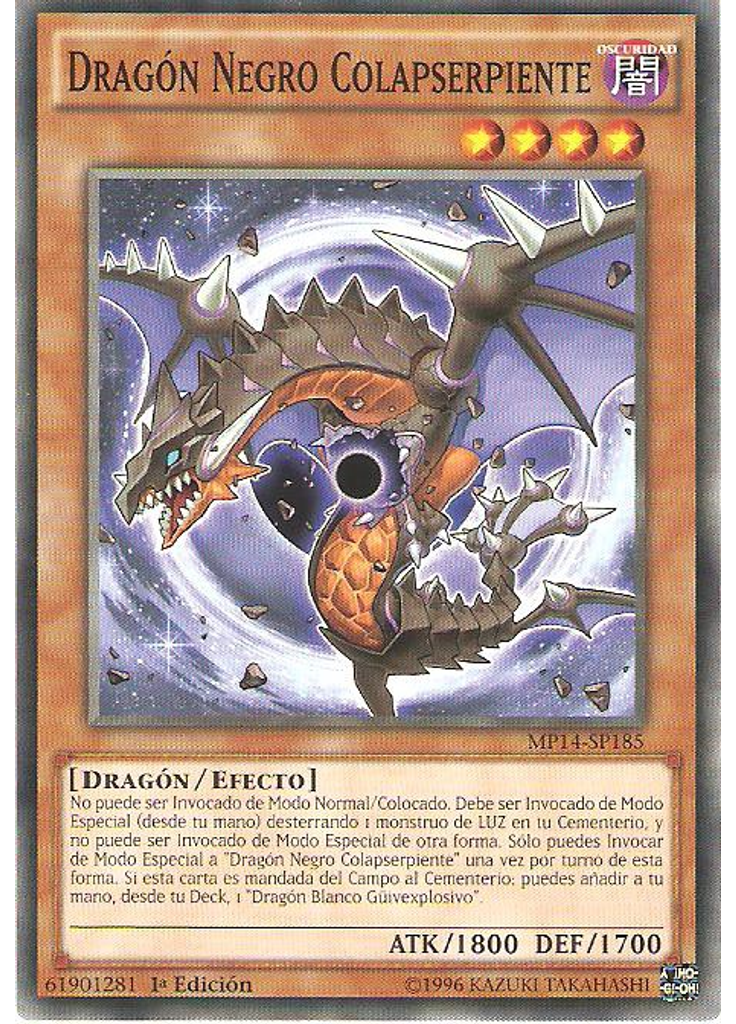 Dragón Negro Colapserpiente