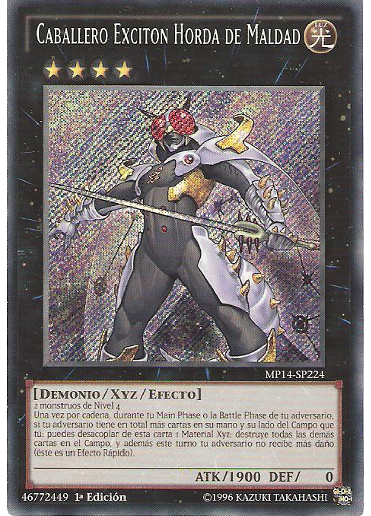 Caballero Exciton Horda de Maldad