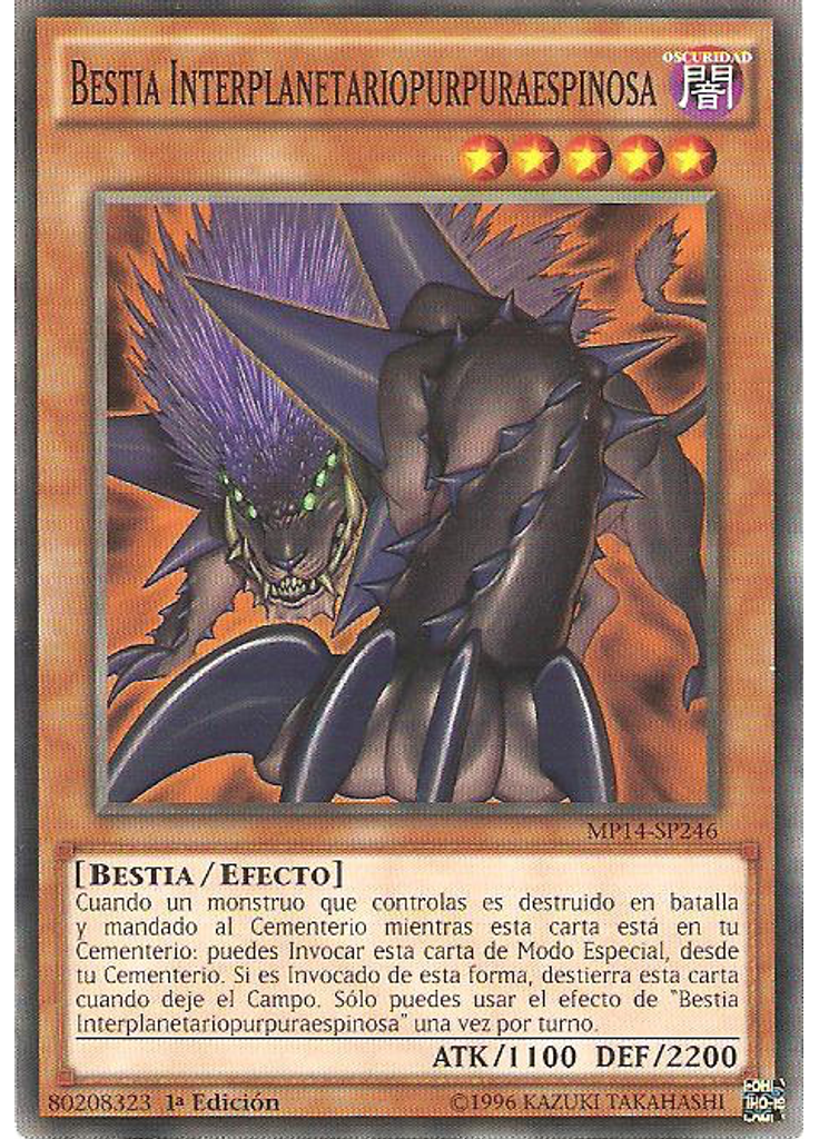 Bestia Interplanetariopurpuraespinosa