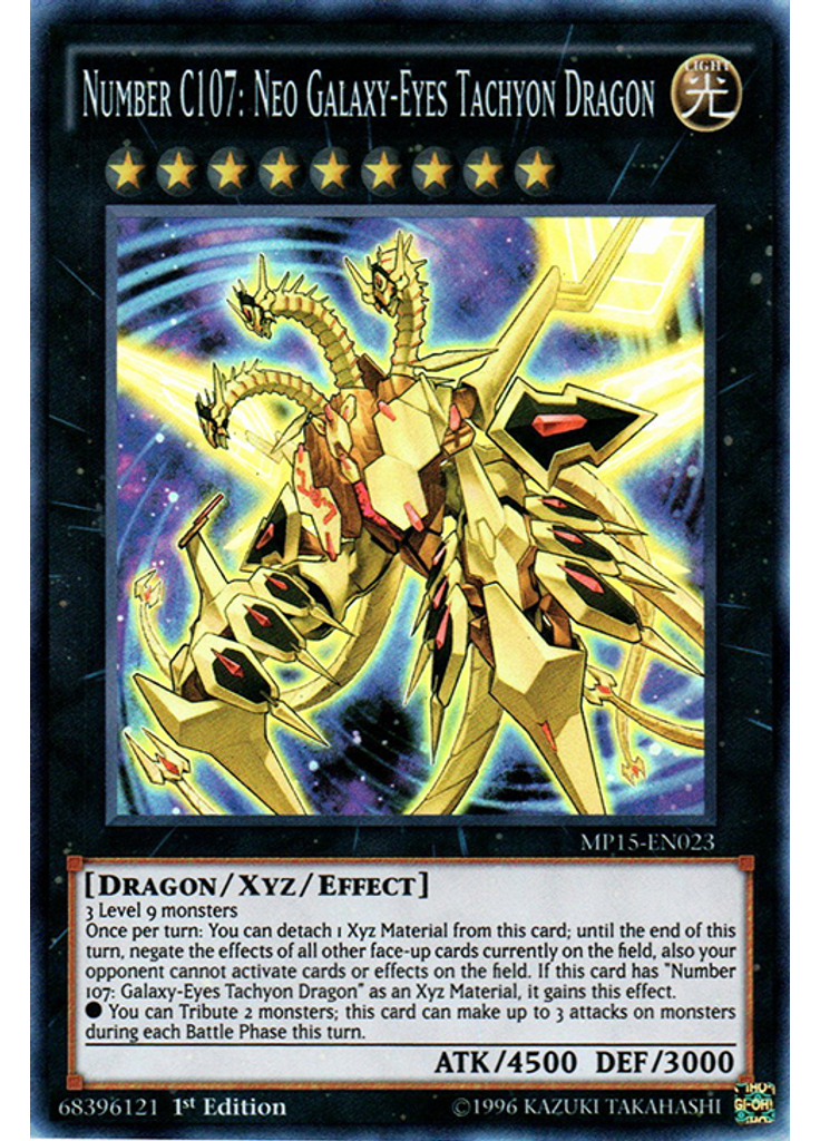 Number C107: Neo Galaxy-Eyes Tachyon Dragon