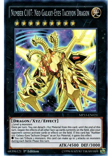 Number C107: Neo Galaxy-Eyes Tachyon Dragon