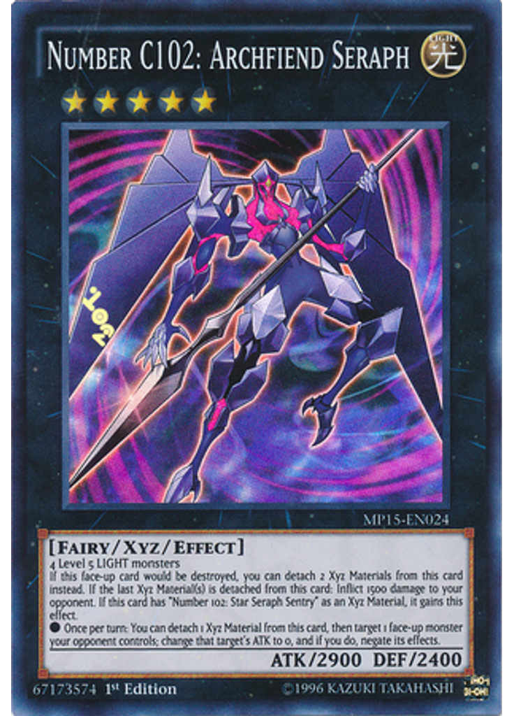 Number C102: Archfiend Seraph