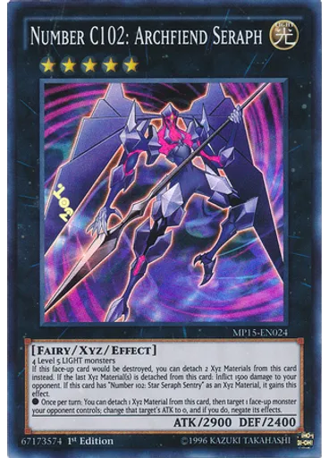 Number C102: Archfiend Seraph