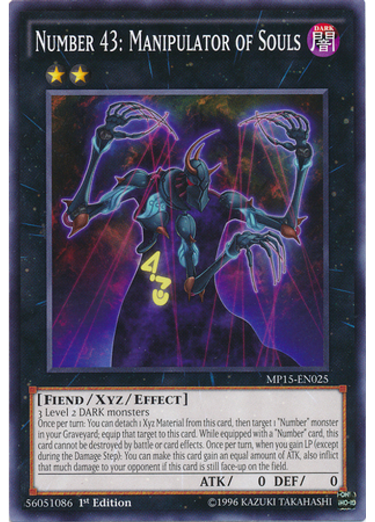 Number 43: Manipulator of Souls