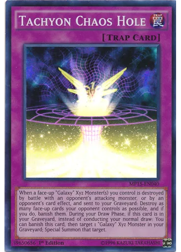 Tachyon Chaos Hole