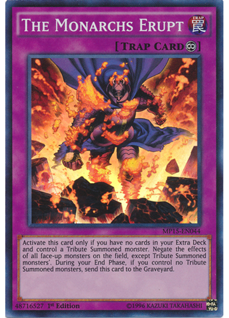 The Monarchs Erupt