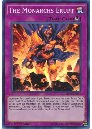 The Monarchs Erupt