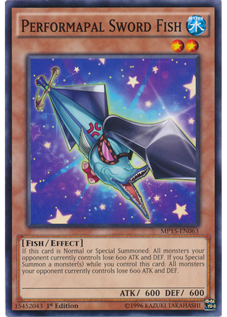 Performapal Sword Fish