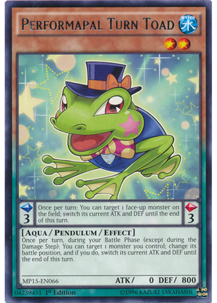 Performapal Turn Toad