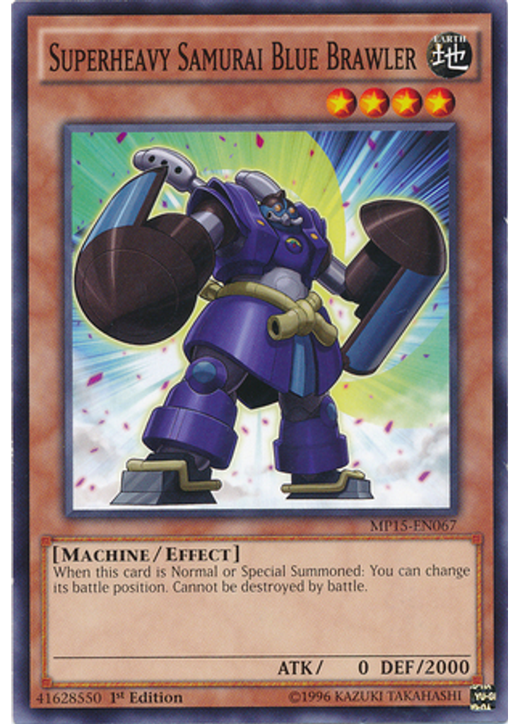 Superheavy Samurai Blue Brawler