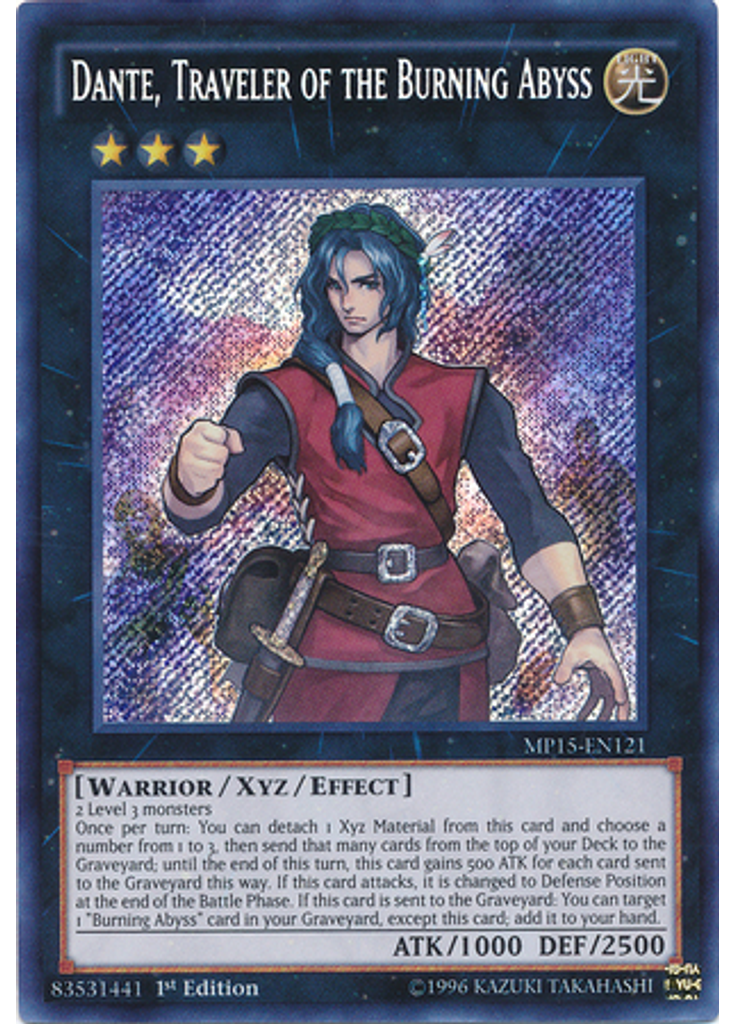 Dante, Traveler of the Burning Abyss