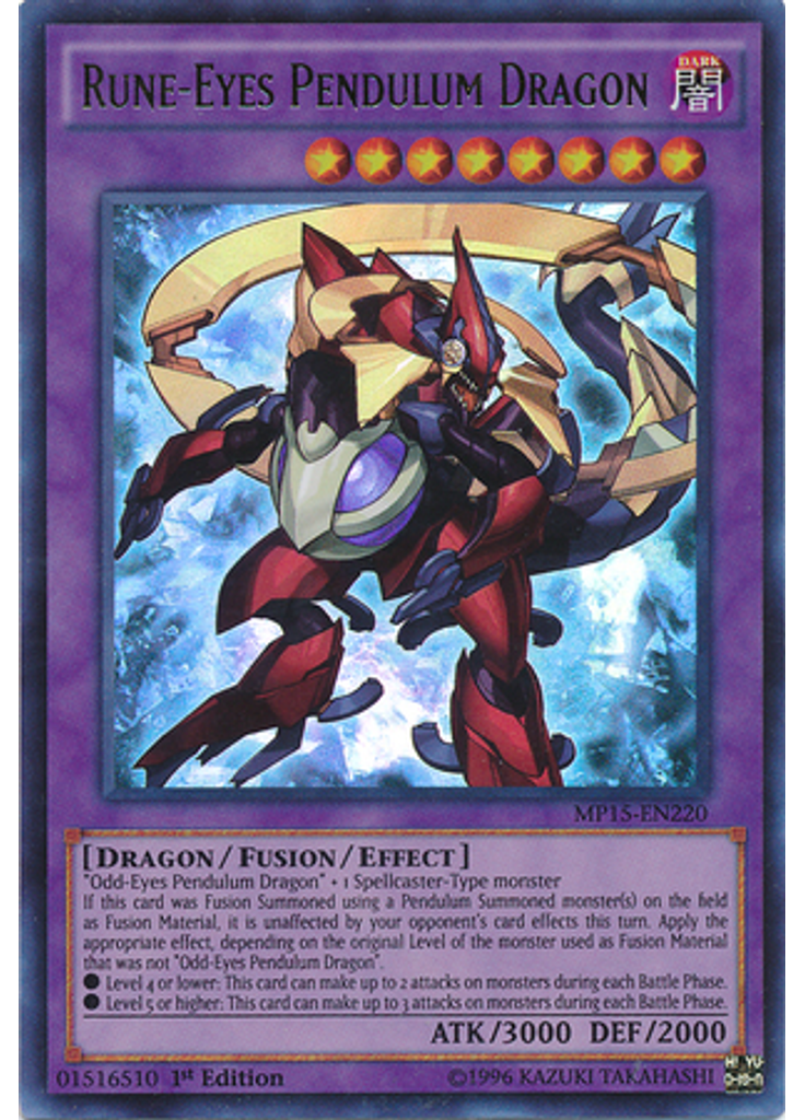Rune-Eyes Pendulum Dragon