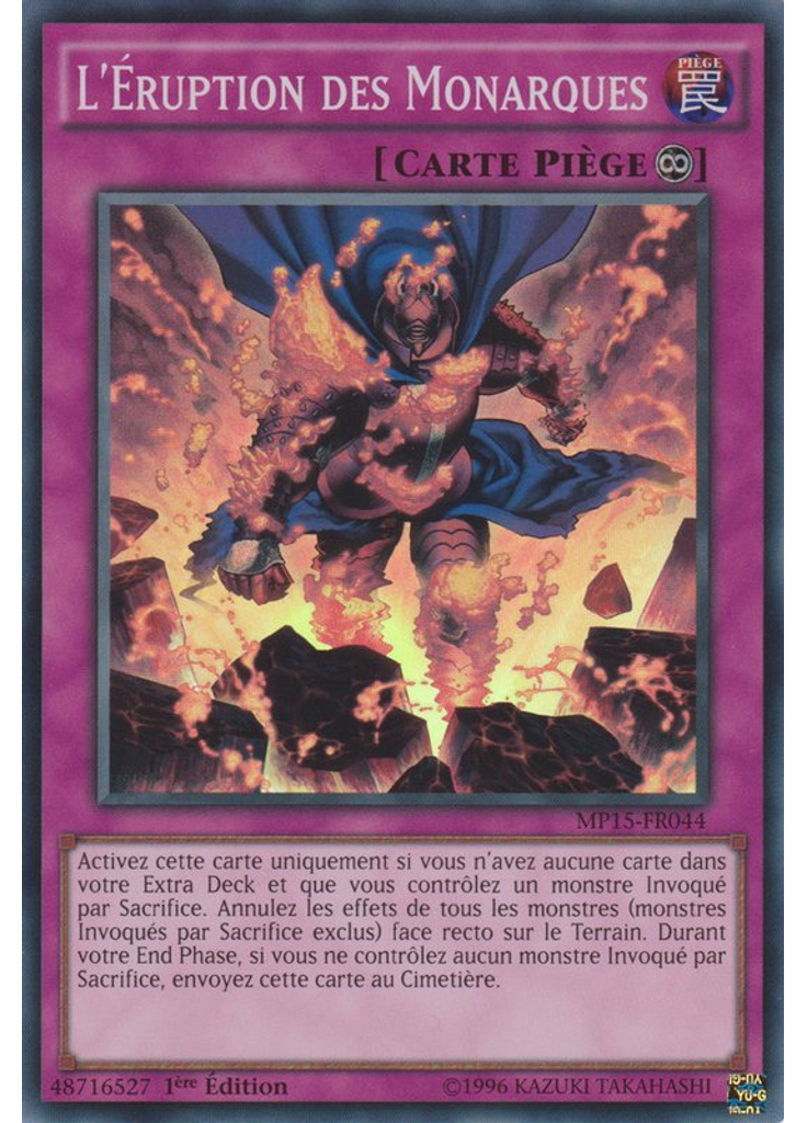 L'Éruption des Monarques