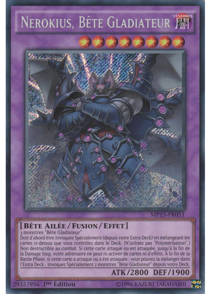 Nerokius, Bête Gladiateur