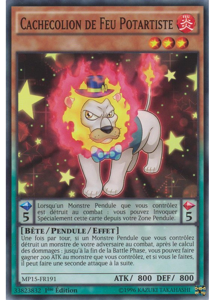 Cachecolion de Feu Potartiste