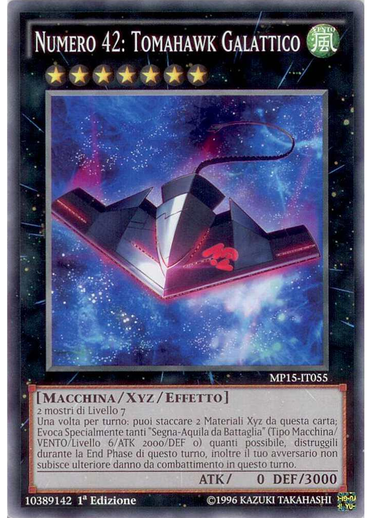 Numero 42: Tomahawk Galattico