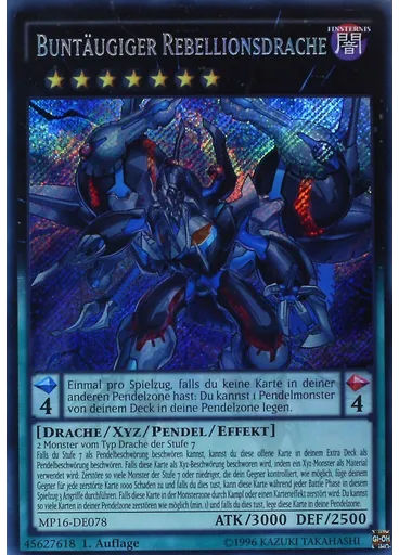 Buntäugiger Rebellionsdrache — 2016 Mega-Tin Mega Pack