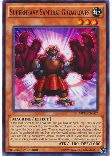 Superheavy Samurai Gigagloves