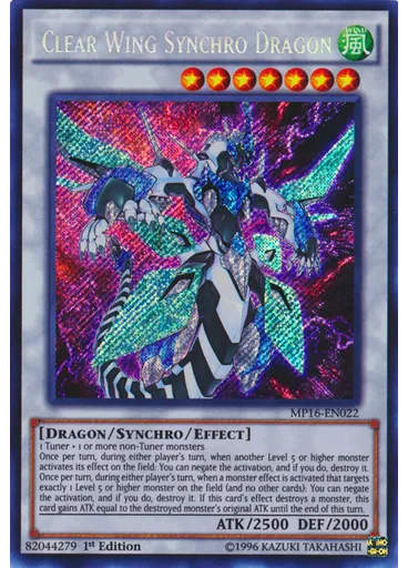 Clear Wing Synchro Dragon