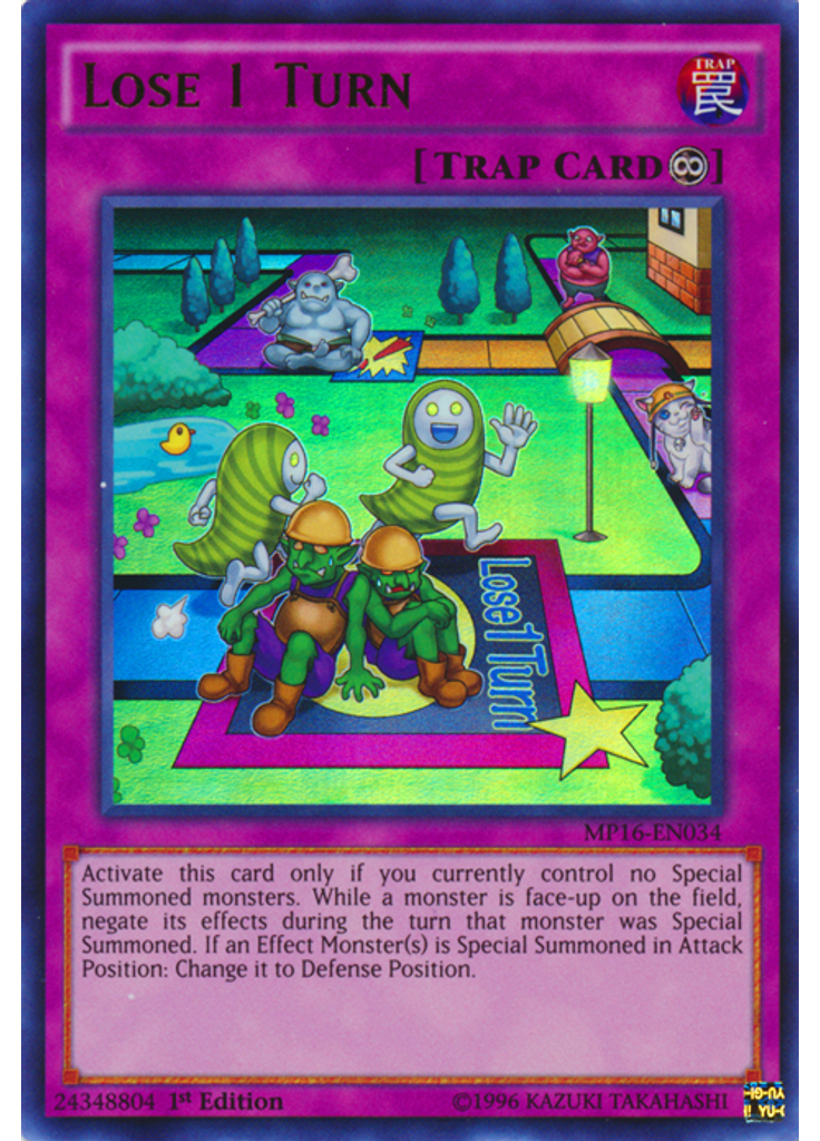 Lose 1 Turn
