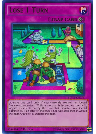 Lose 1 Turn