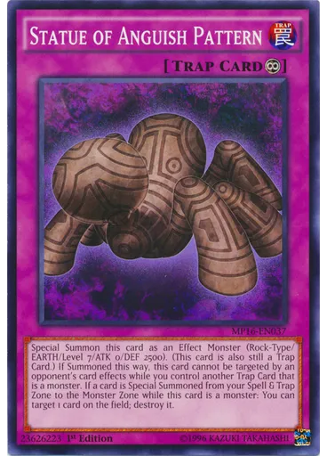 Statue of Anguish Pattern — 2016 Mega-Tin Mega Pack