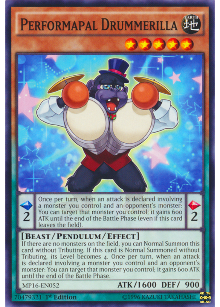 Performapal Drummerilla