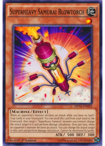 Superheavy Samurai Blowtorch — 2016 Mega-Tin Mega Pack