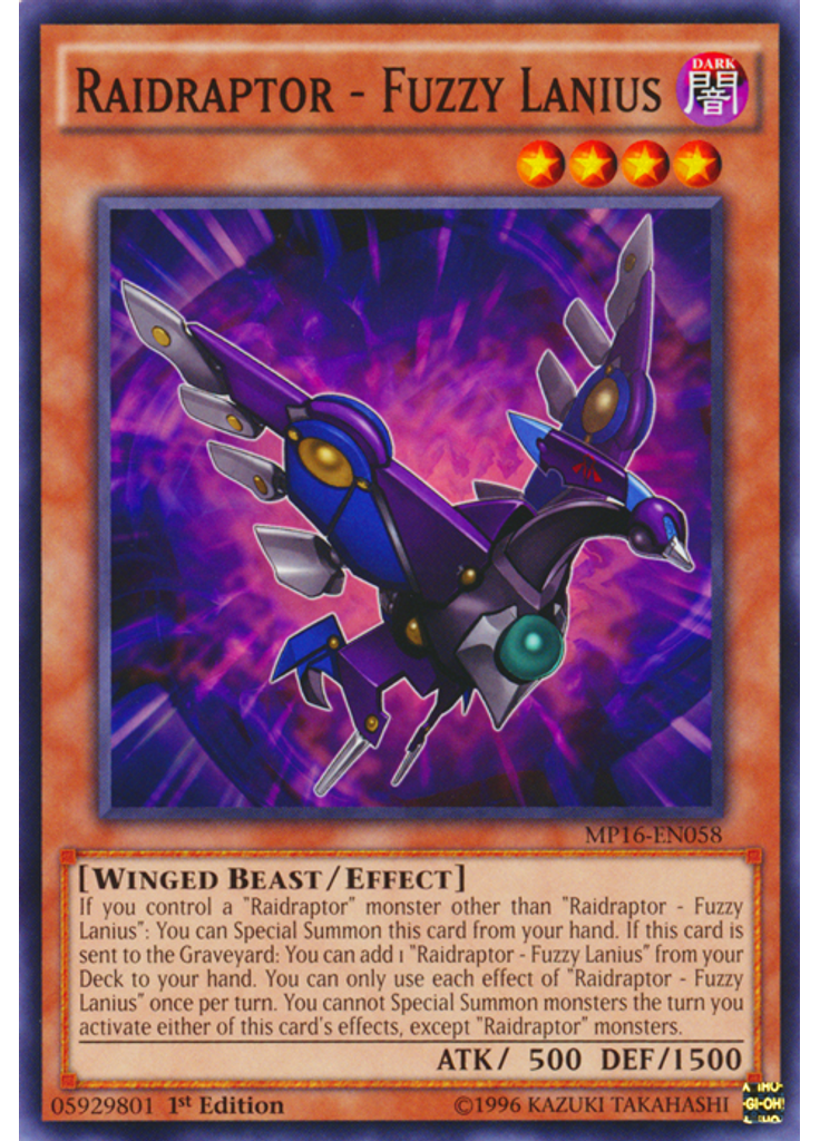 Raidraptor - Fuzzy Lanius