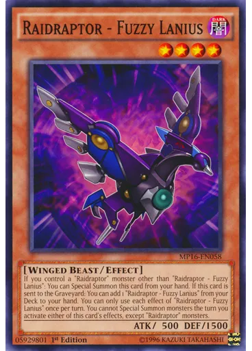 Raidraptor - Fuzzy Lanius