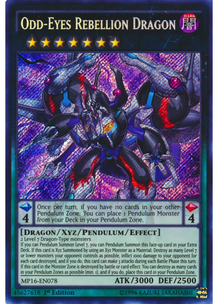 Odd-Eyes Rebellion Dragon