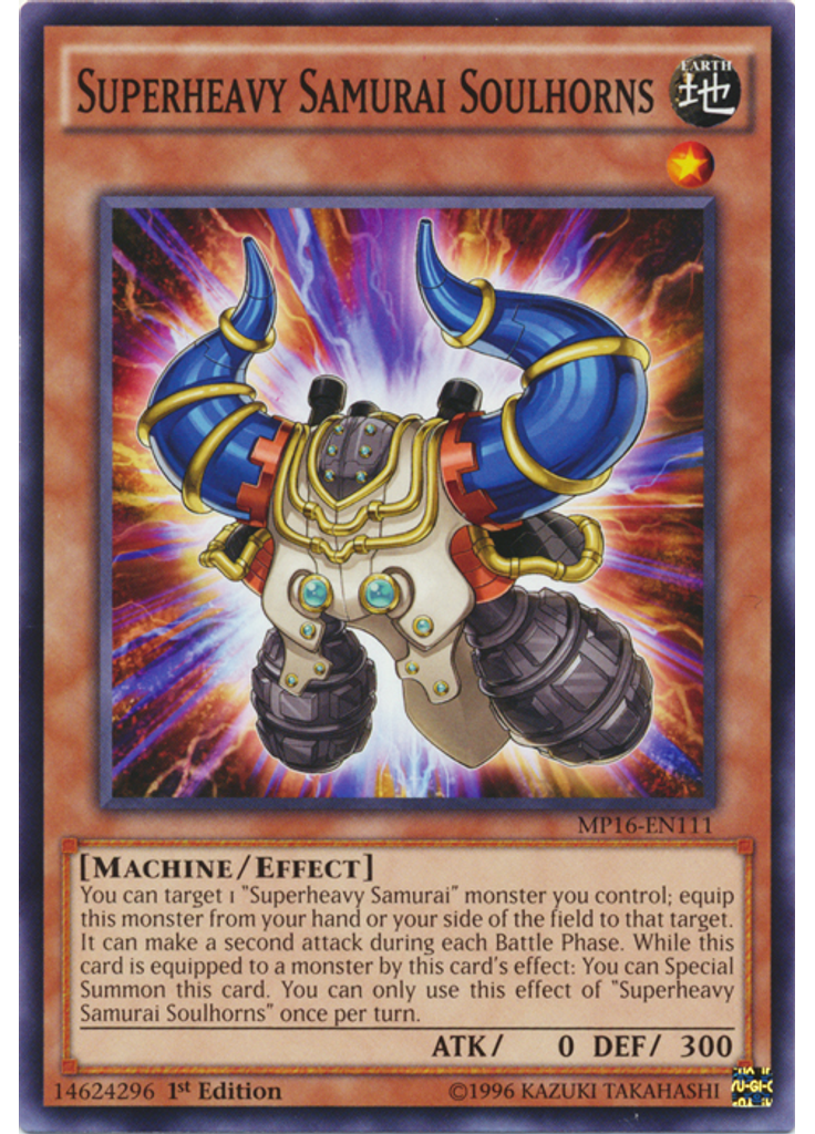 Superheavy Samurai Soulhorns