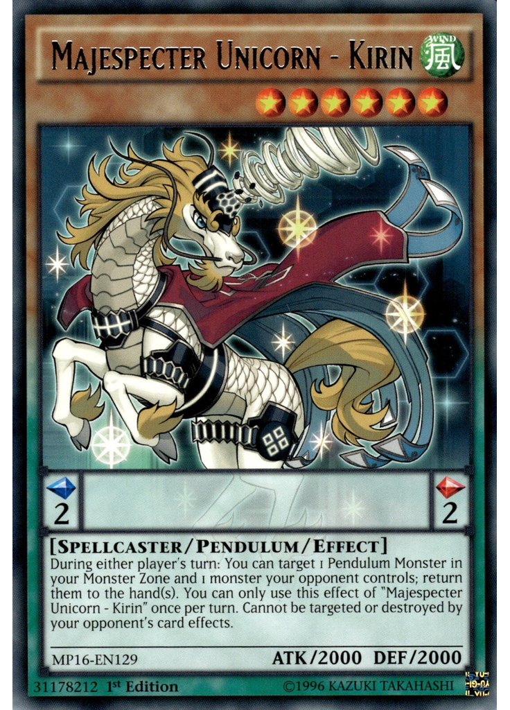 Majespecter Unicorn - Kirin