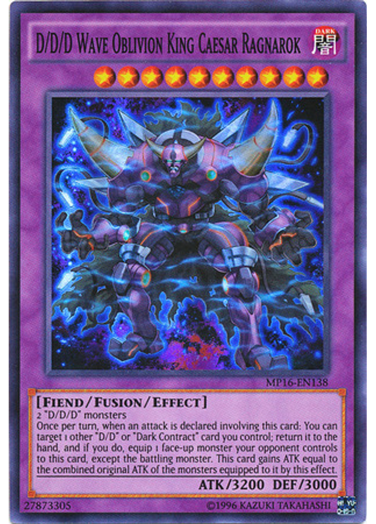 D/D/D Wave Oblivion King Caesar Ragnarok (Super Rare Unlimited)