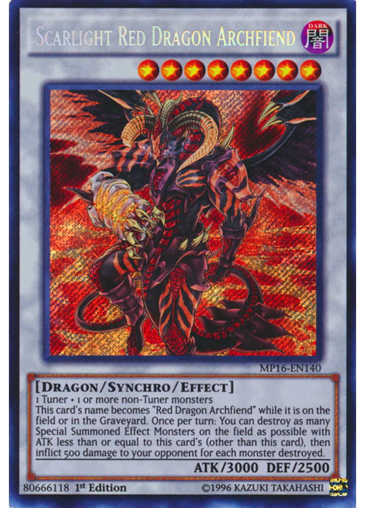 Scarlight Red Dragon Archfiend