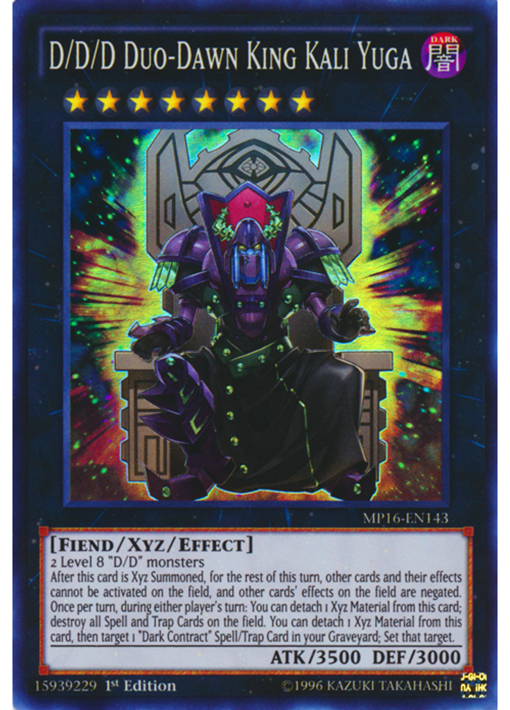 D/D/D Duo-Dawn King Kali Yuga