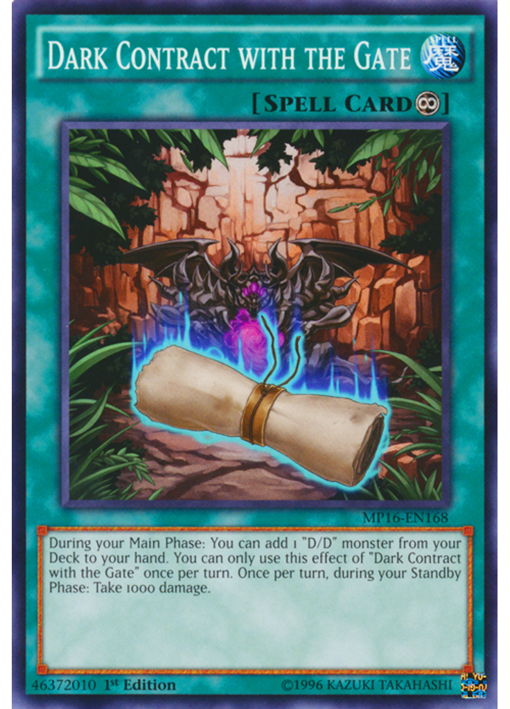Dark Contract with the Gate
