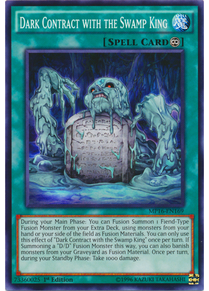 Dark Contract with the Swamp King