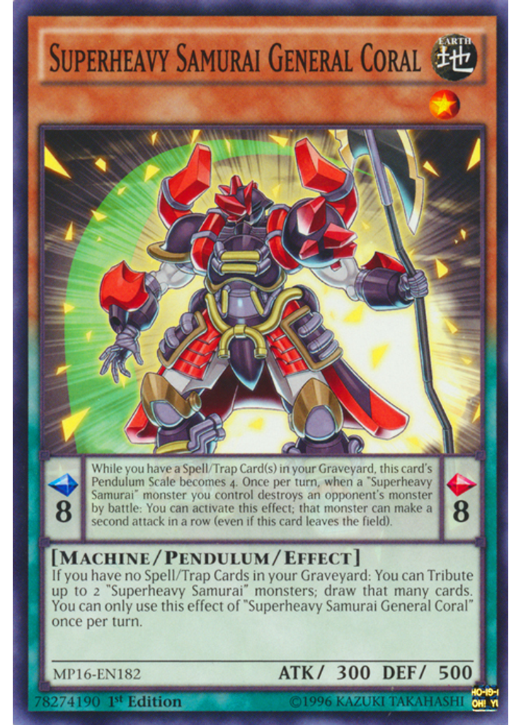 Superheavy Samurai General Coral