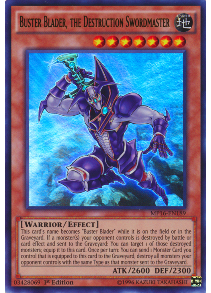 Buster Blader, the Destruction Swordmaster