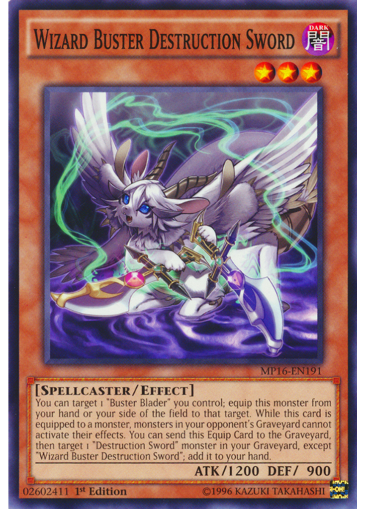 Wizard Buster Destruction Sword