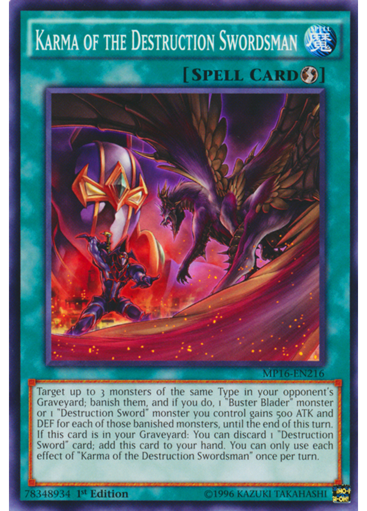 Karma of the Destruction Swordsman