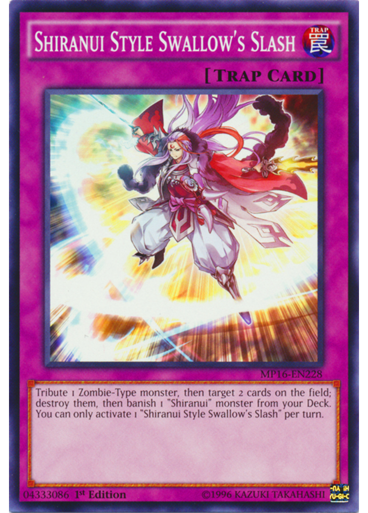 Shiranui Style Swallow's Slash