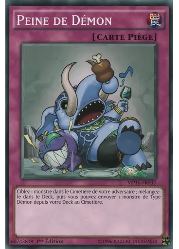 Peine de Démon