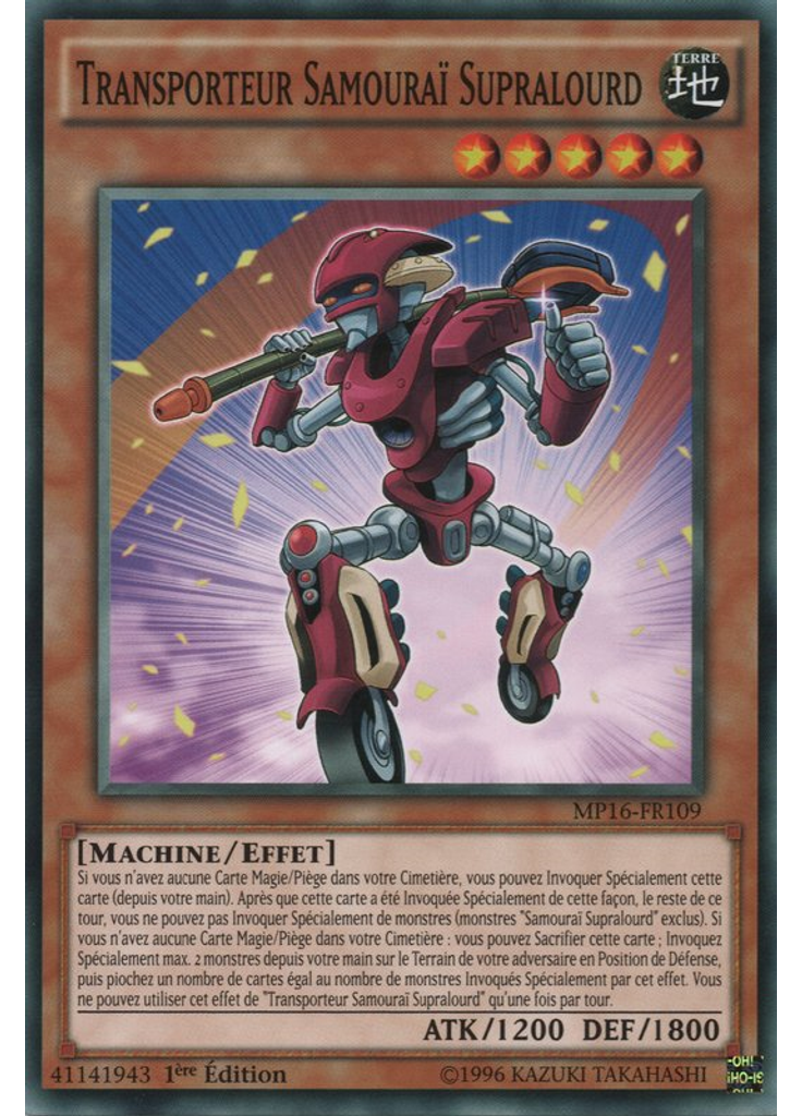 Transporteur Samouraï Supralourd